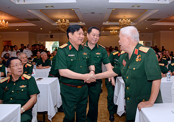 Quân ủy Trung ương, Bộ Quốc phòng gặp mặt cán bộ cao cấp quân đội nghỉ hưu, nghỉ công tác khu vực phía Nam

