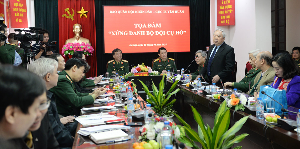 Tiếp tục phát huy và làm sáng mãi phẩm chất cao đẹp Bộ đội Cụ Hồ