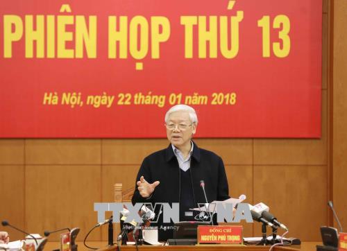 Phiên họp thứ 13 Ban Chỉ đạo Trung ương về phòng, chống tham nhũng 