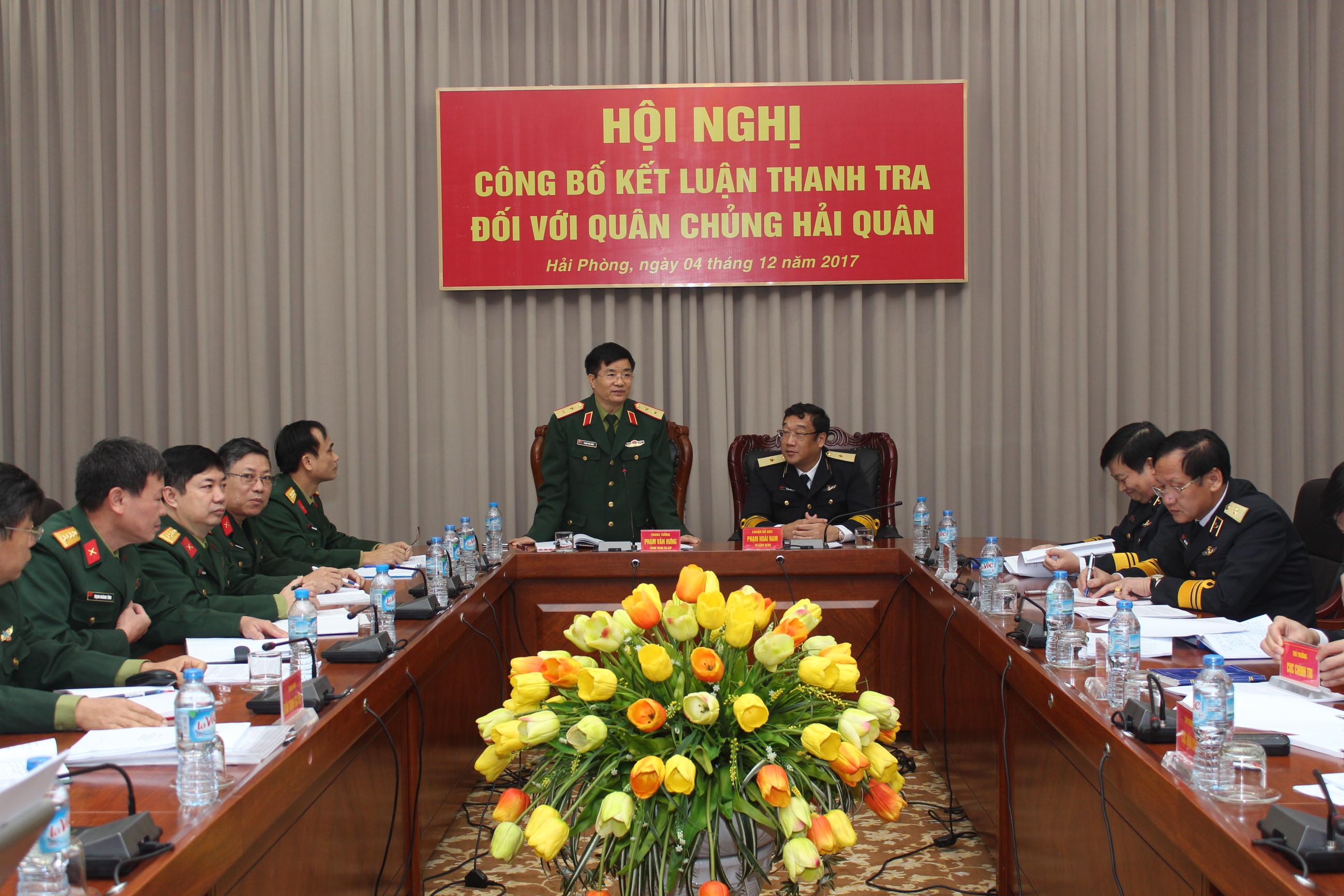 Phát huy truyền thống, xây dựng ngành thanh tra quốc phòng vững mạnh