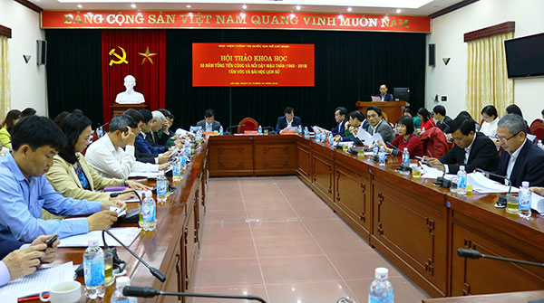 Khẳng định đường lối cách mạng đúng đắn, sáng tạo và quyết tâm của toàn Đảng, toàn dân, toàn quân