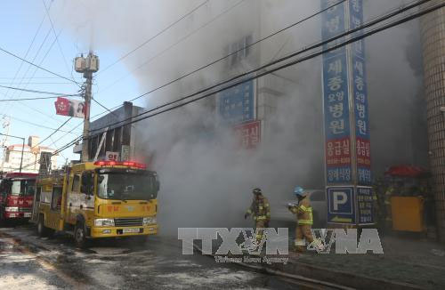 Hàn Quốc: Cháy bệnh viện ít nhất 71 người thương vong