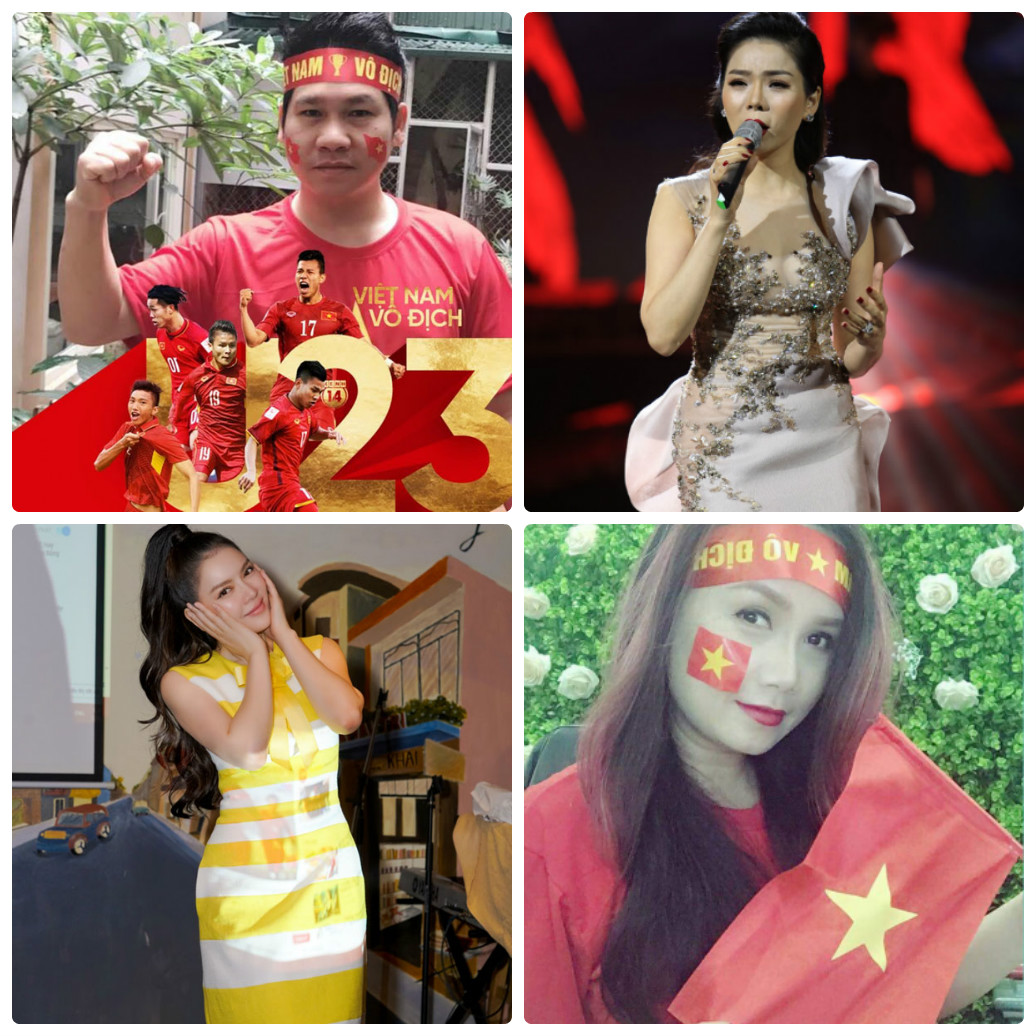 Các nghệ sĩ tin tưởng U23 Việt Nam sẽ giành chiến thắng