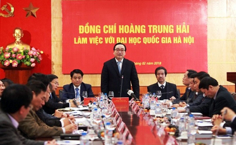 Hà Nội sẵn sàng hỗ trợ Đại học Quốc gia Hà Nội thương mại hóa các sản phẩm khoa học


