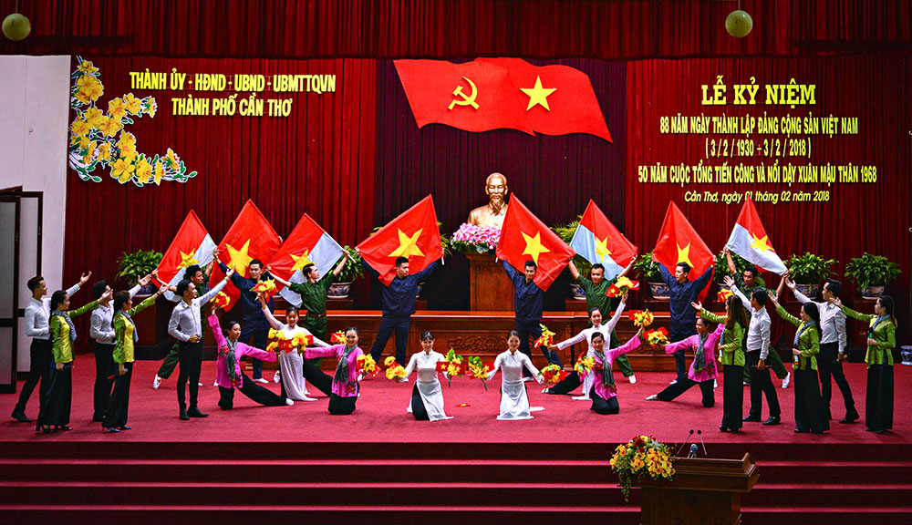 TP Cần Thơ kỷ niệm Ngày thành lập Đảng và 50 năm cuộc Tổng tiến công và nổi dậy Xuân Mậu Thân 1968