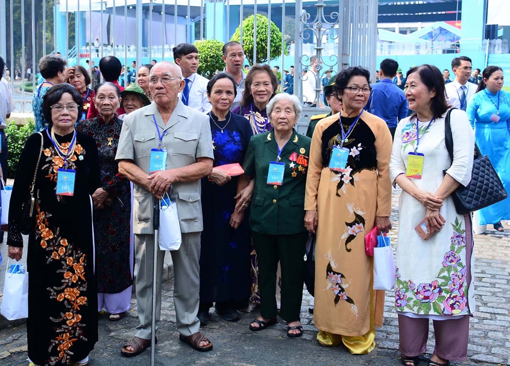 Các nhân chứng trong Chiến dịch Mậu Thân 1968 vui mừng trong ngày gặp lại.