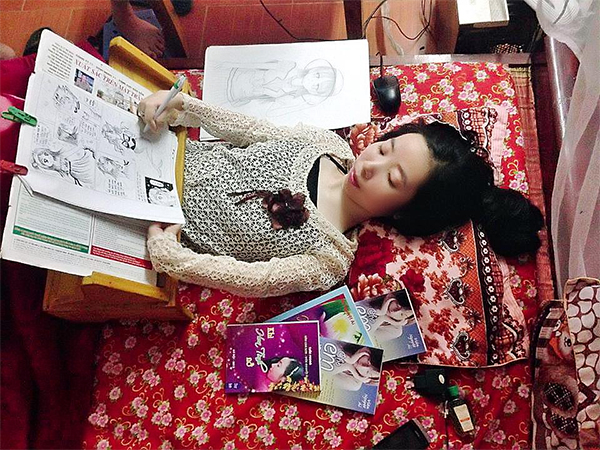 Bước đi bằng... tinh thần   

