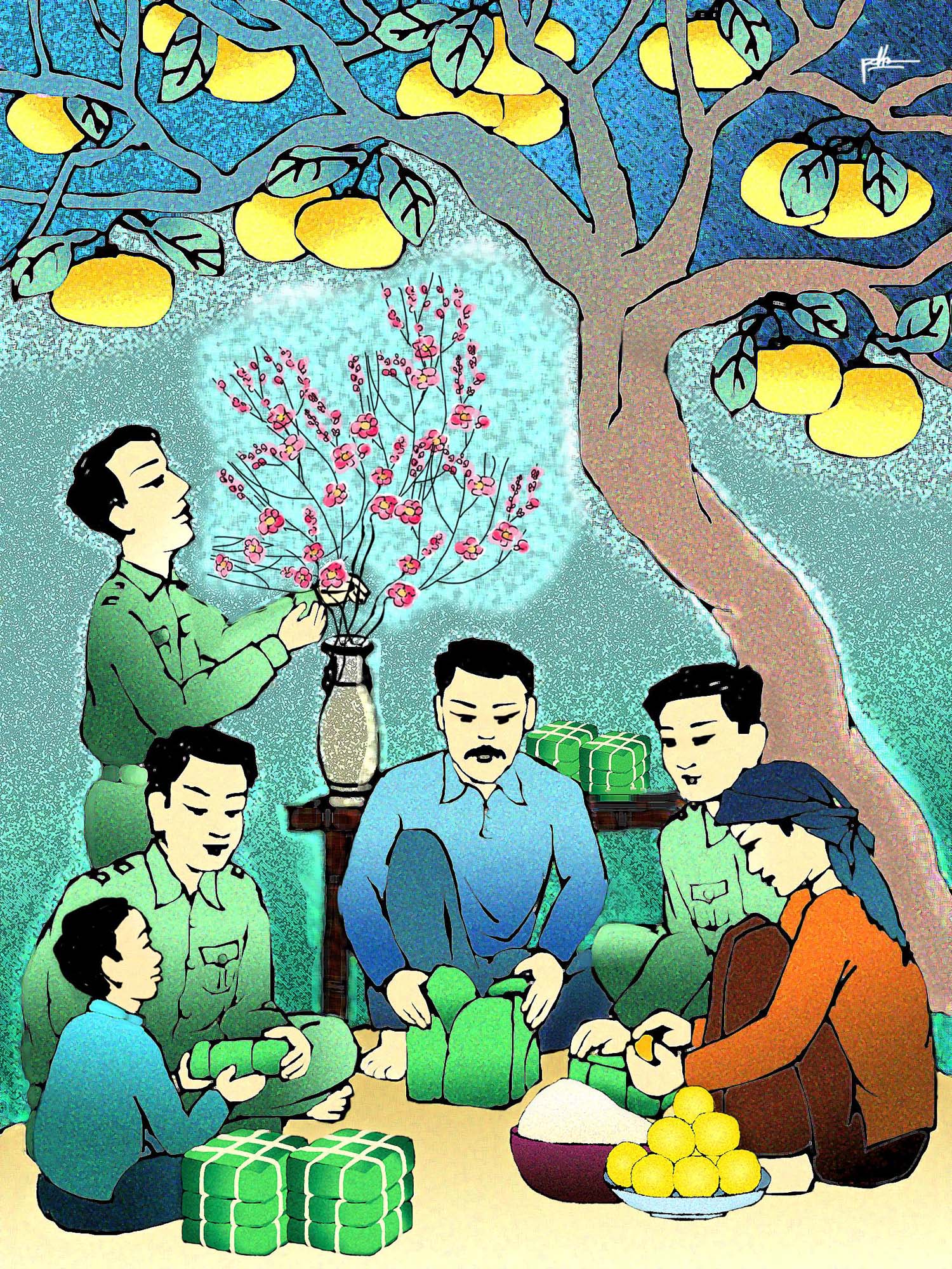 Tết bộ đội những năm chưa xa
