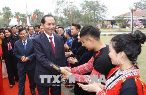 Chủ tịch nước Trần Đại Quang: Thực hiện những giải pháp, việc làm cụ thể, thiết thực hỗ trợ đồng bào các dân tộc