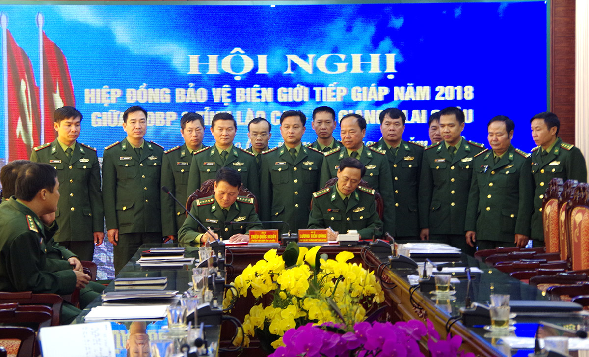 Phối hợp bảo vệ biên giới đoạn tiếp giáp