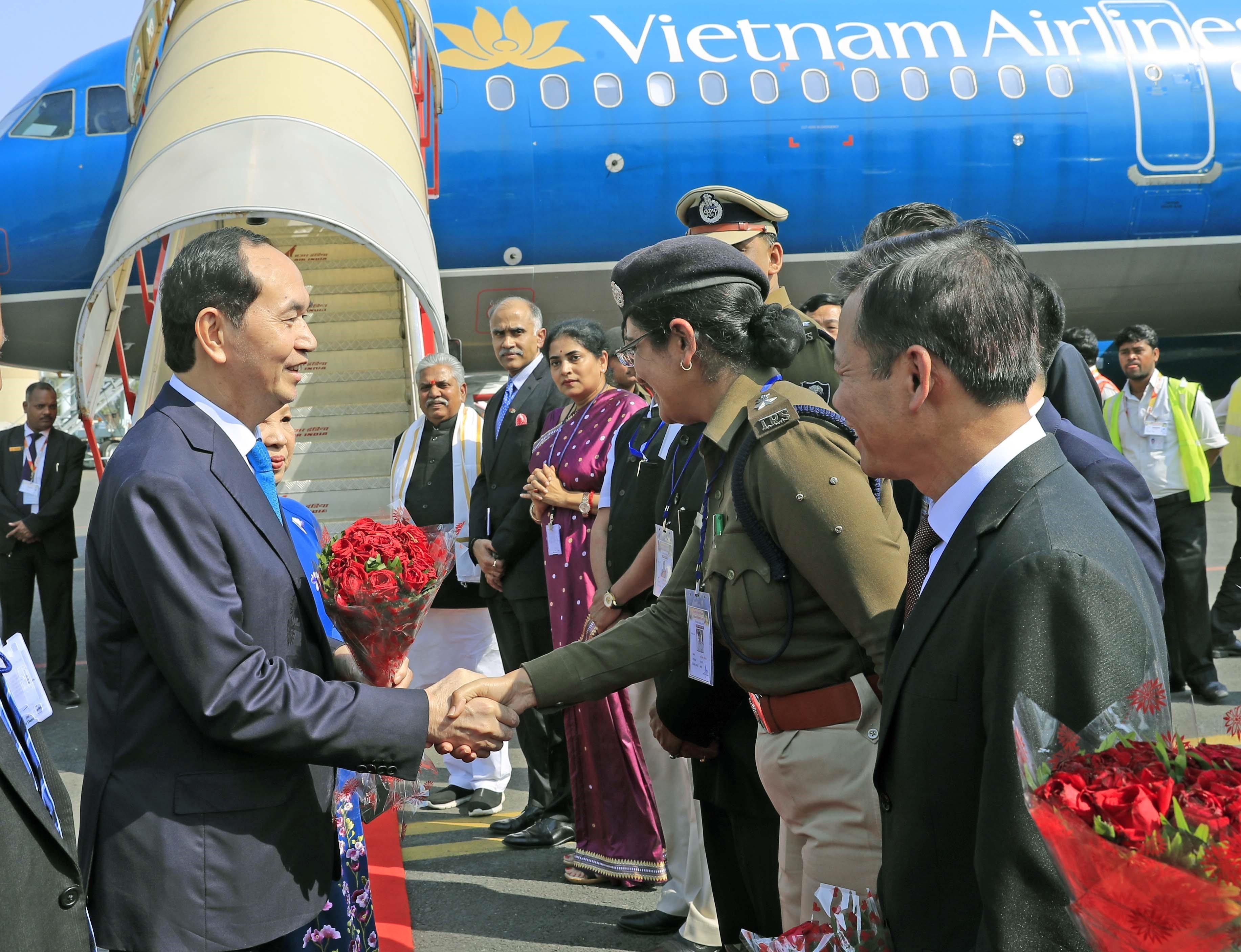 Chủ tịch nước Trần Đại Quang tiếp Bộ trưởng Nông nghiệp bang Bihar, Ấn Độ