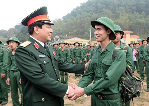 Các địa phương, đơn vị sôi nổi tổ chức lễ giao, nhận quân năm 2018