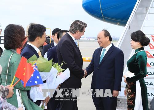 Thủ tướng Nguyễn Xuân Phúc đến thành phố Sydney, dự Hội nghị ASEAN - Australia

