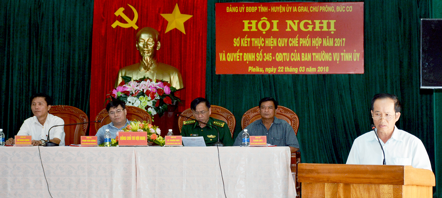 Gia Lai phối hợp xây dựng khu vực biên giới ổn định và phát triển