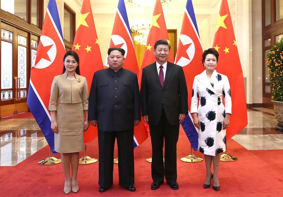 Nhà lãnh đạo Triều Tiên Kim Jong-un lần đầu tiên thăm Trung Quốc

