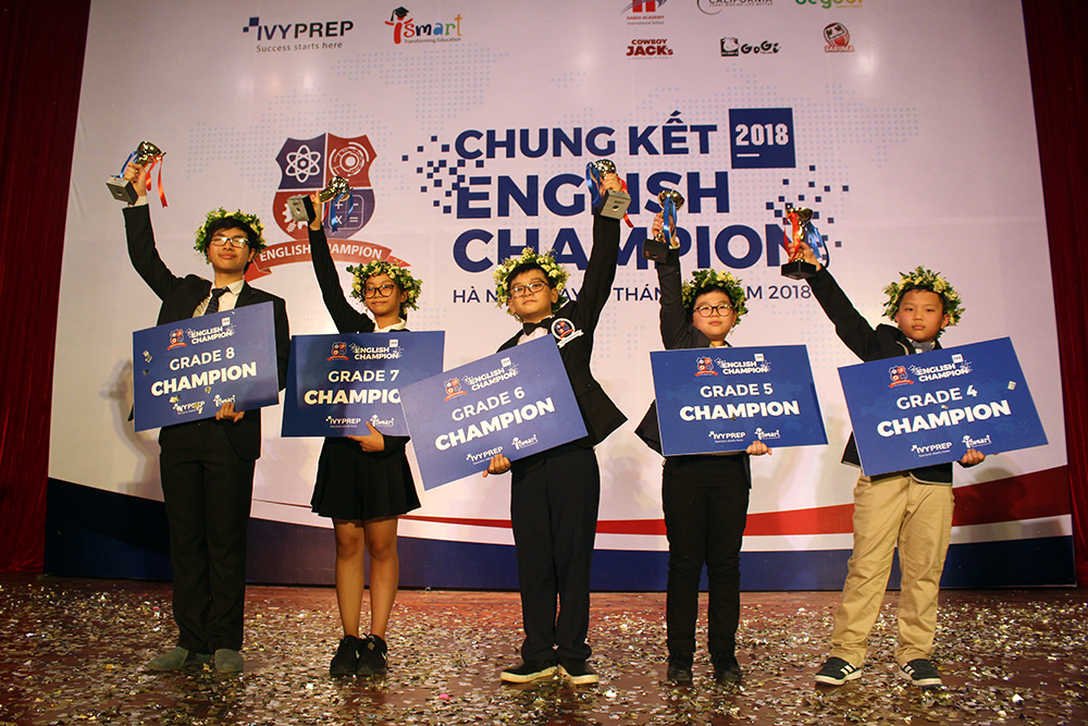 English Champion 2018 đã tìm ra những quán quân xứng đáng nhất

