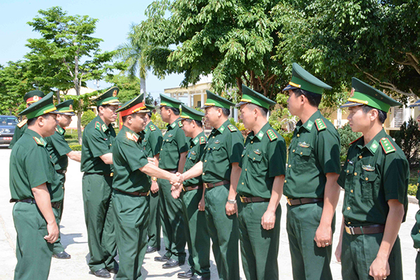 Ban chỉ đạo 1389 Bộ Quốc phòng làm việc với BĐBP Kon Tum