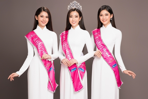 Giới thiệu bộ ảnh trang phục dạ hội, áo dài của tốp 3 Hoa hậu Việt Nam 2016