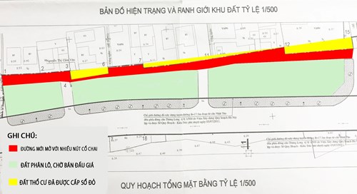 Sửa sai vụ mở đường 1m để lấy đất... bán đấu giá