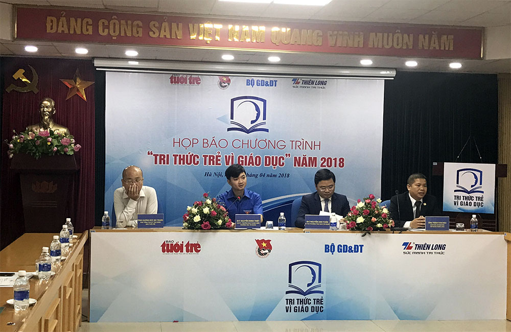 Phát động chương trình “Tri thức trẻ vì giáo dục” 2018
