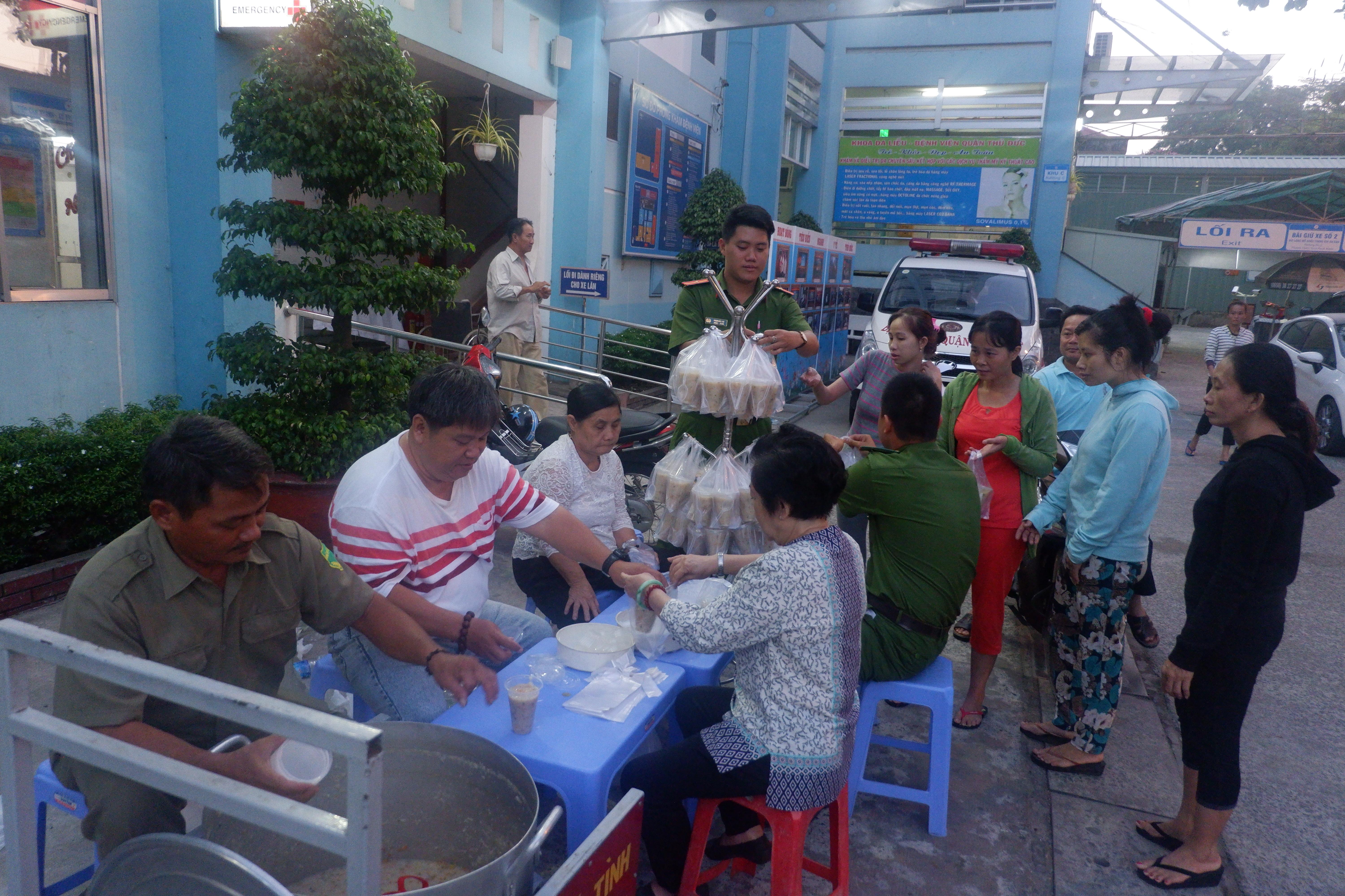 Nghĩa cử cao đẹp của chiến sĩ công an