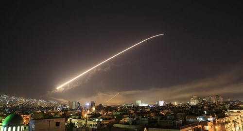 Liên quân Mỹ, Anh, Pháp tấn công Syria