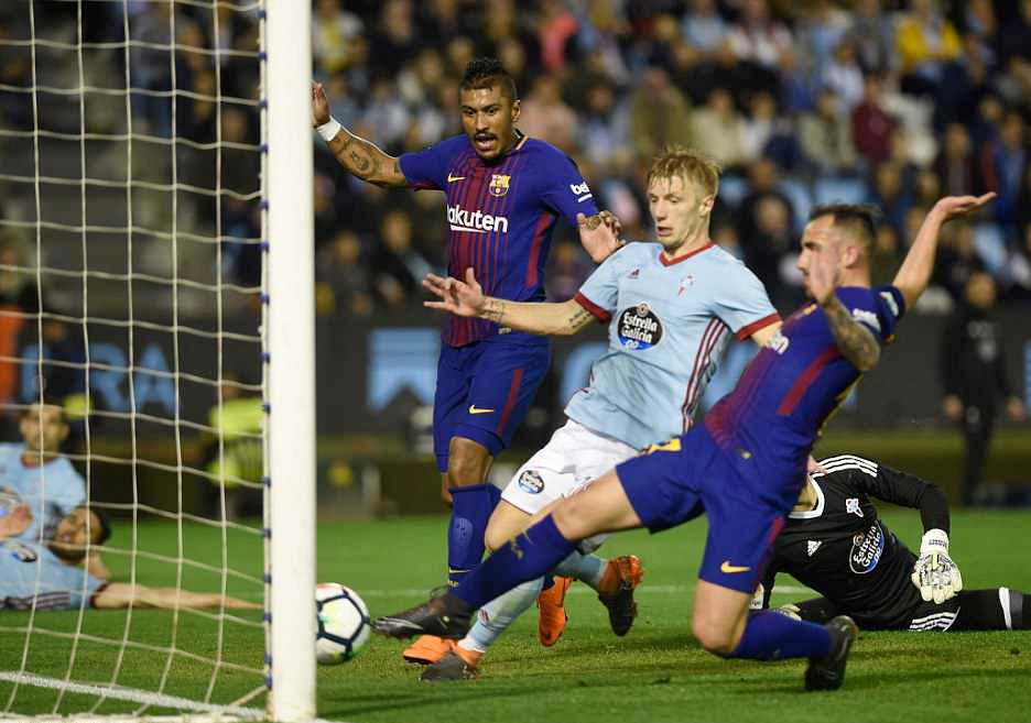 Barca hòa Celta Vigo ở “tử địa” Balaidos