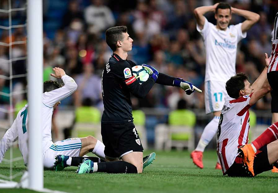 Vòng 33 La Liga: Real hòa may mắn A. Bilbao