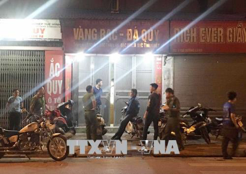 Làm rõ vụ cướp tiệm vàng tại đường Láng, Hà Nội