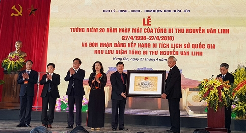 Tưởng niệm 20 năm Ngày mất của Tổng bí thư Nguyễn Văn Linh (27-4-1998/27-4-2018)