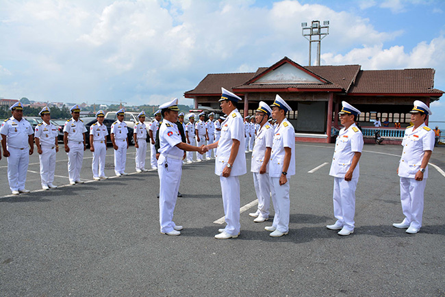 Đoàn công tác Học viện Hải quân kết thúc tốt đẹp chuyến thăm Campuchia