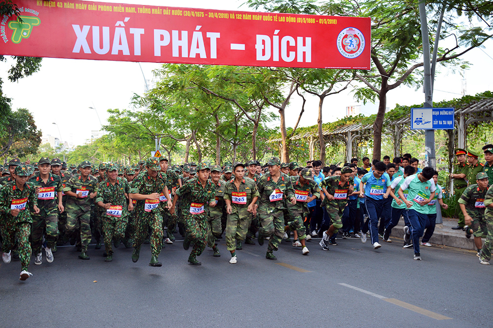 TP Hồ Chí Minh: Sôi nổi Giải Việt dã truyền thống 30-4 lần thứ 42