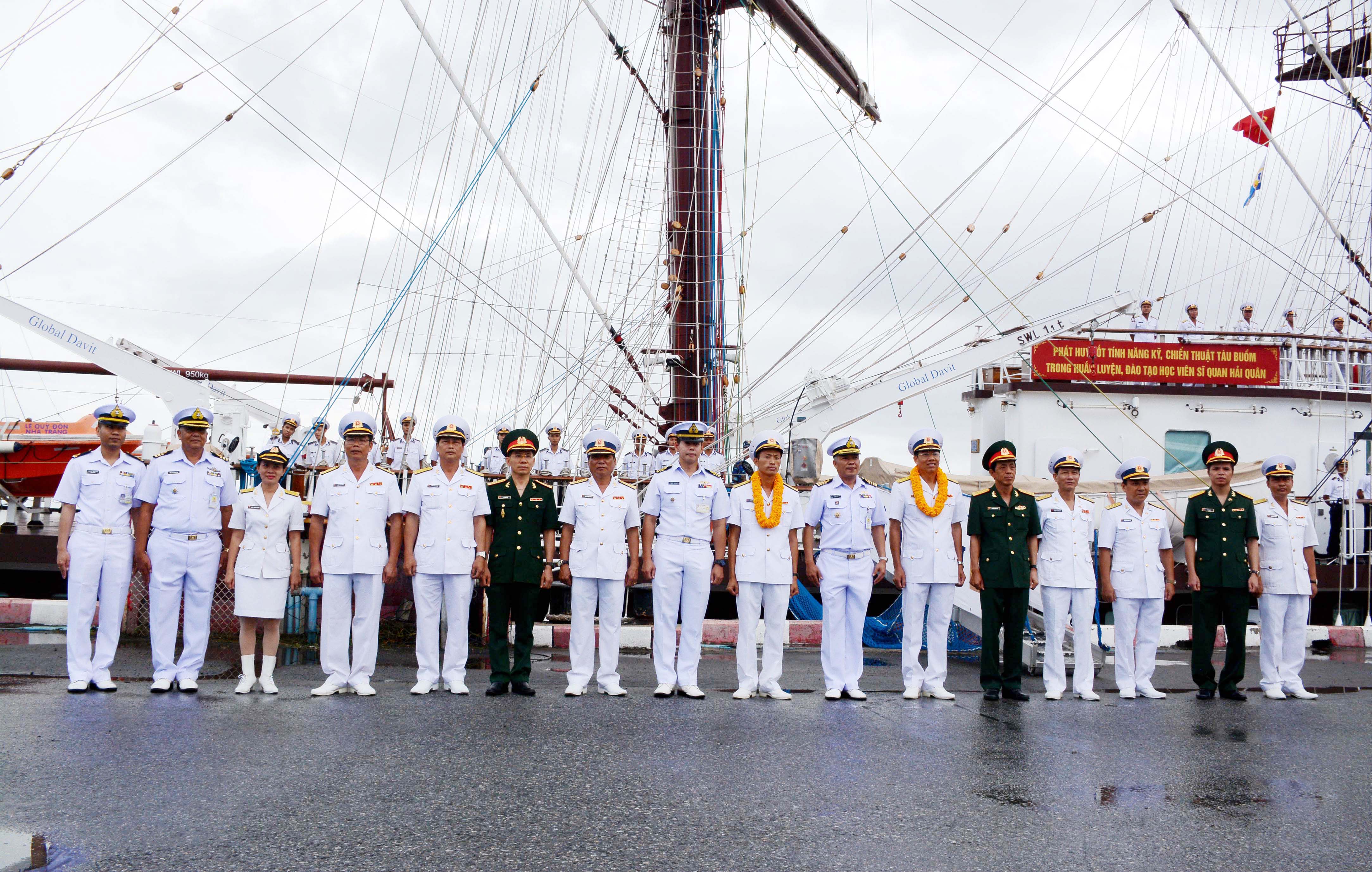 Đoàn công tác Học viện Hải quân thăm Thái Lan