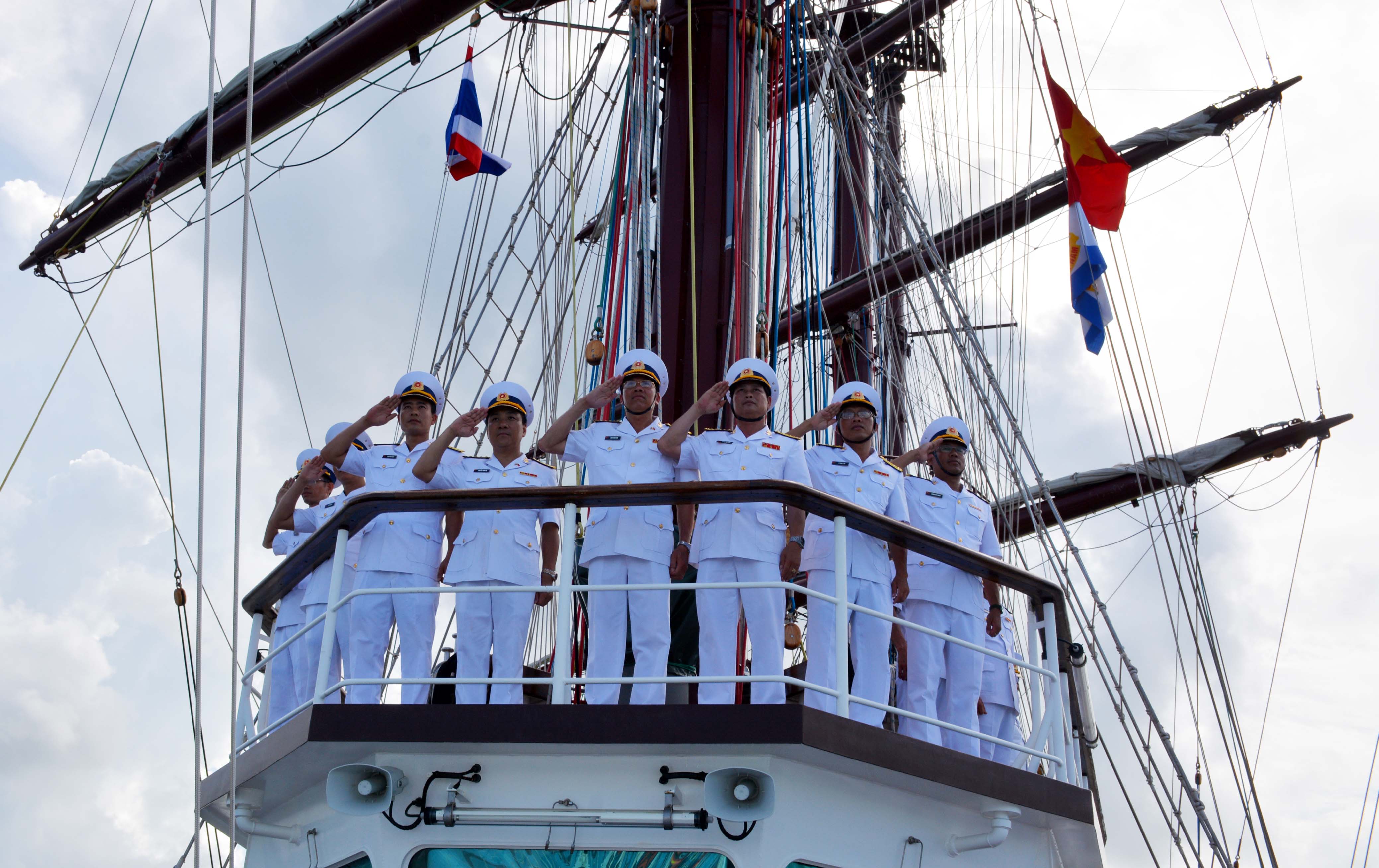 Đoàn công tác Học viện Hải quân kết thúc tốt đẹp chuyến thăm Thái Lan