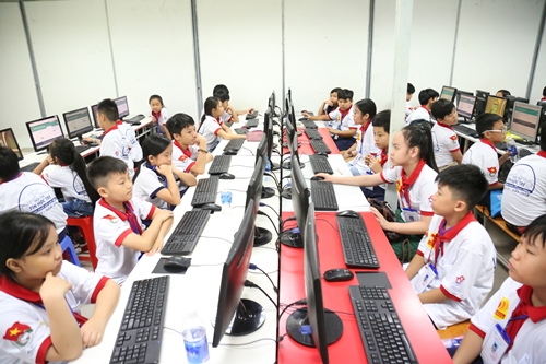 Hơn 500 thí sinh tham gia vòng chung kết Hội thi Tin học trẻ TP Hồ Chí Minh