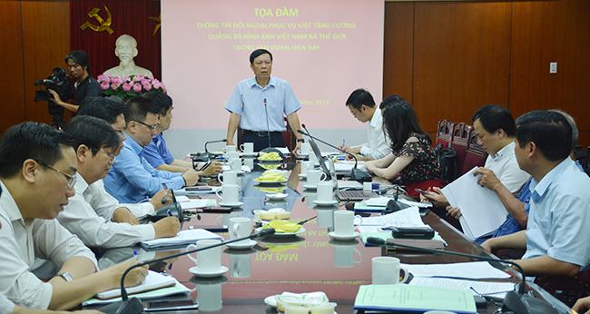 Nâng cao vai trò thông tin đối ngoại, quảng bá hình ảnh Việt Nam ra thế giới 