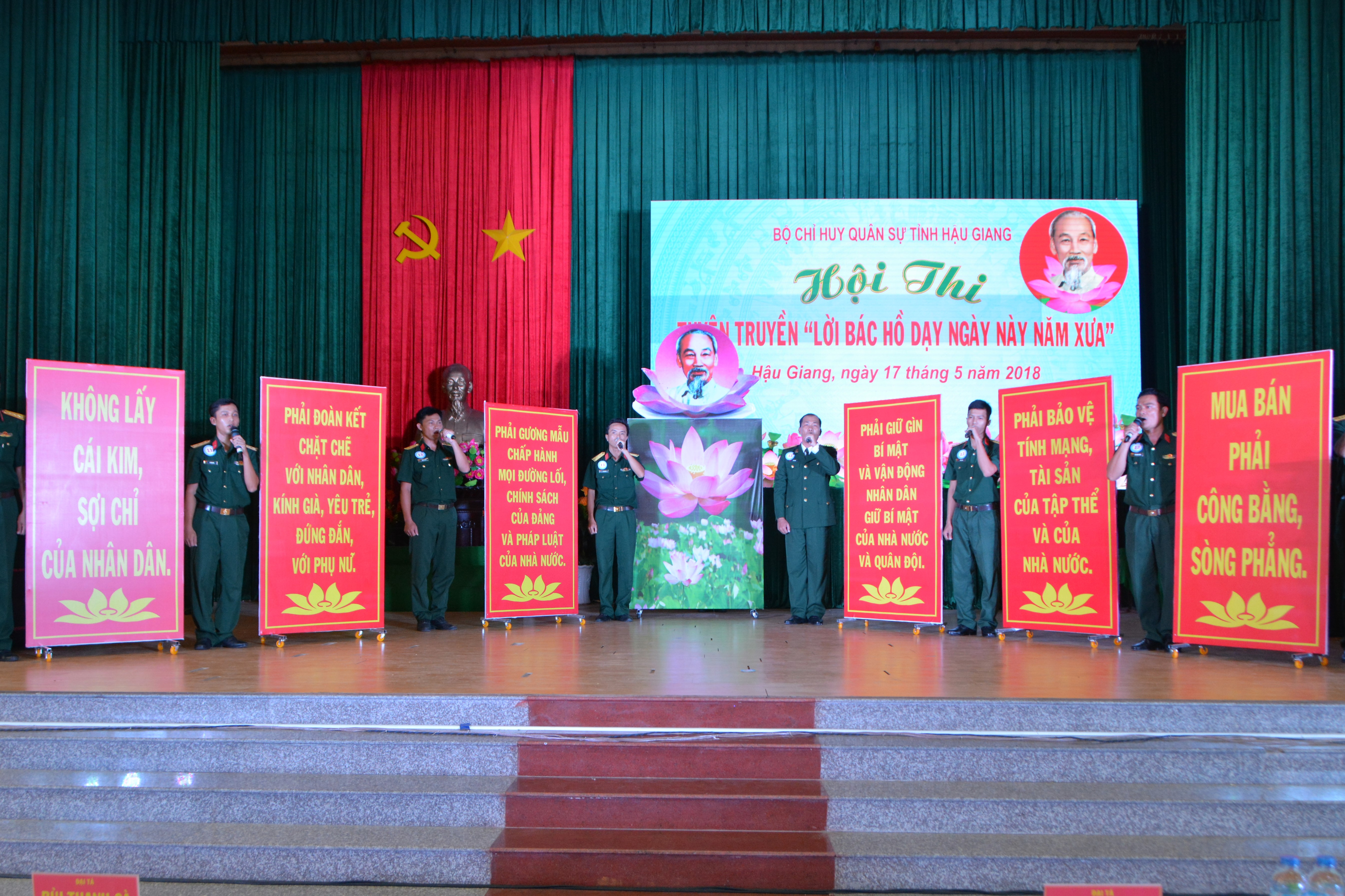 Sôi nổi Hội thi tuyên truyền “Lời Bác dạy ngày này năm xưa”