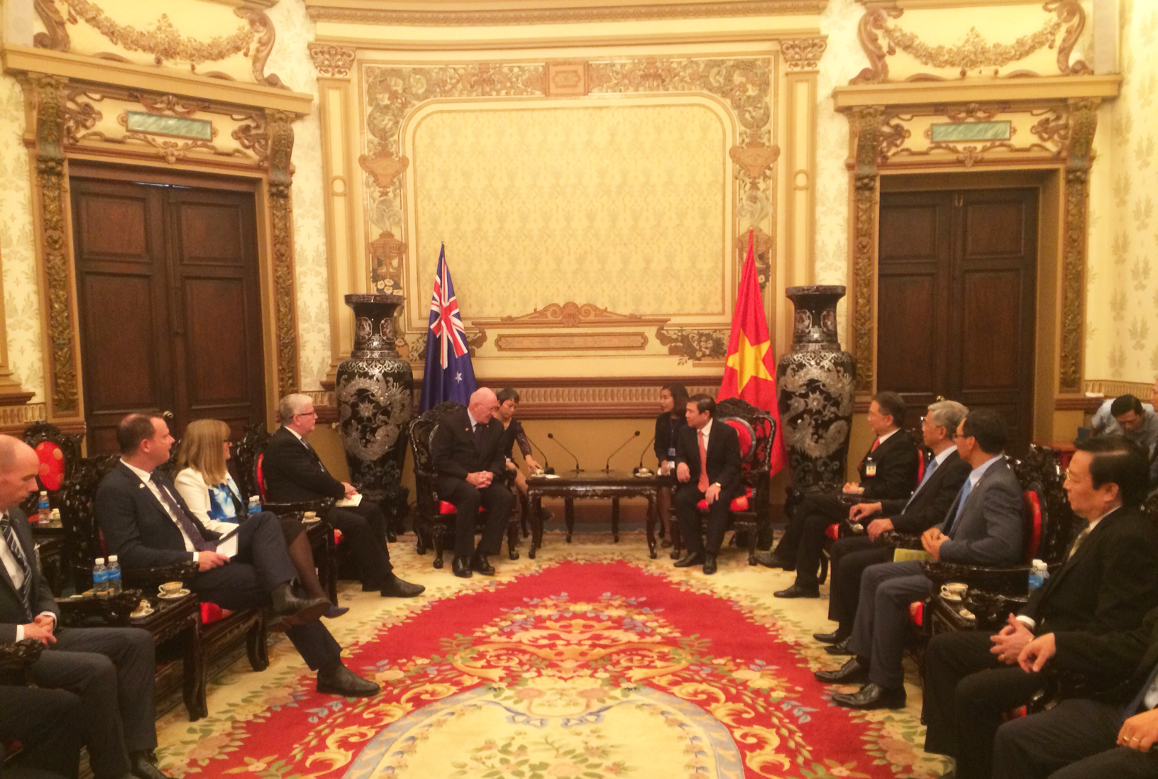 Toàn quyền Australia thăm và làm việc tại TP Hồ Chí Minh