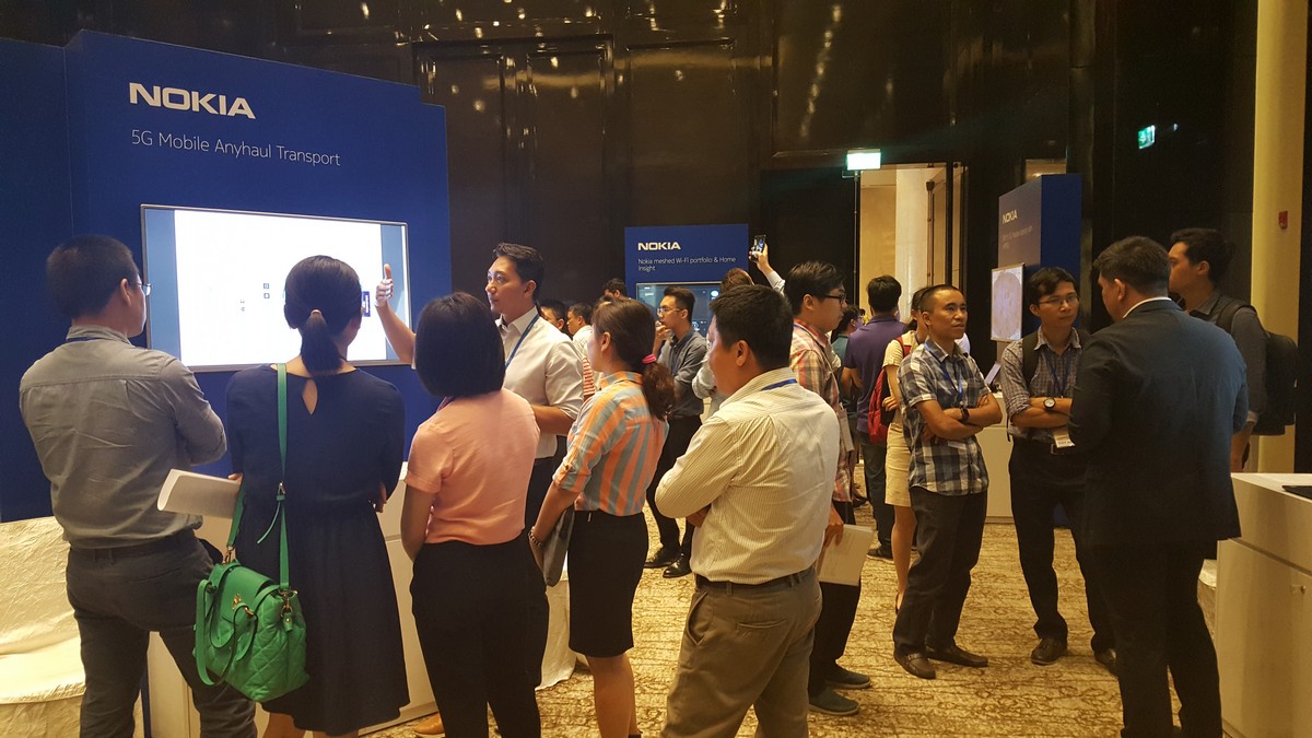 Lần đầu tiên trình diễn công nghệ 5G tại Việt Nam