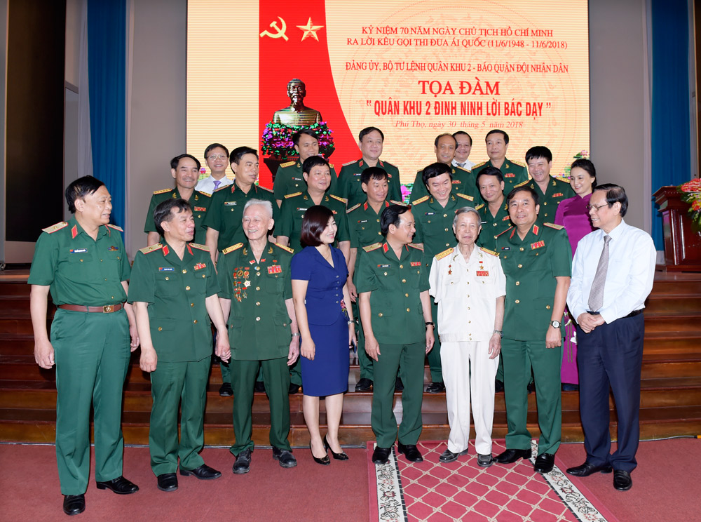 Tọa đàm “Quân khu 2 đinh ninh lời Bác dạy”