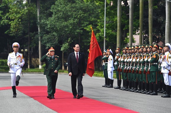 Bộ trưởng Quốc phòng Hàn Quốc thăm chính thức Việt Nam
