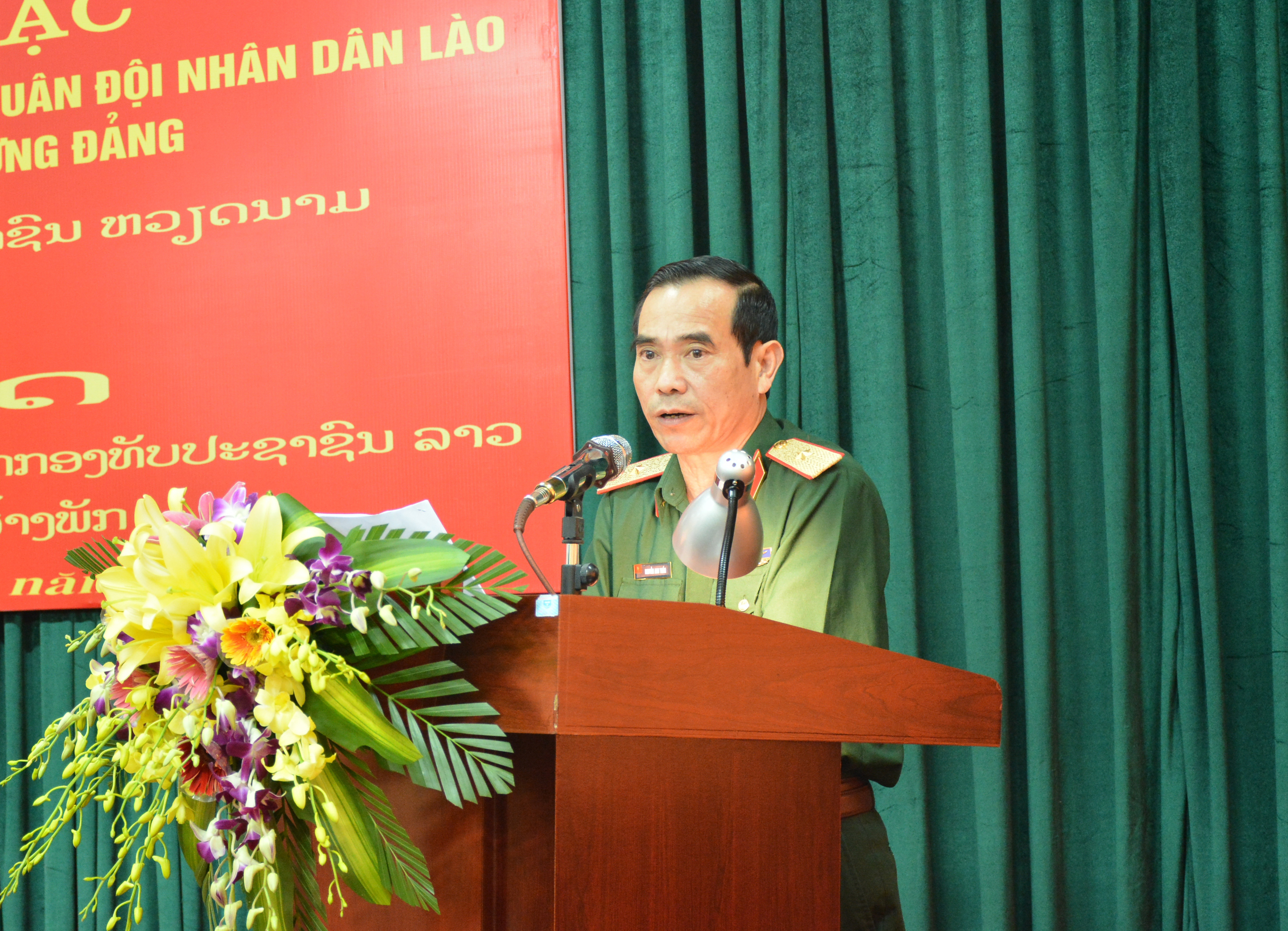 Tập huấn nghiệp vụ công tác tổ chức xây dựng Đảng cho Quân đội Lào

