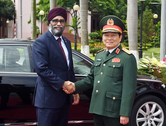 Thúc đẩy hợp tác quốc phòng Việt Nam-Canada ngày càng thực chất, hiệu quả