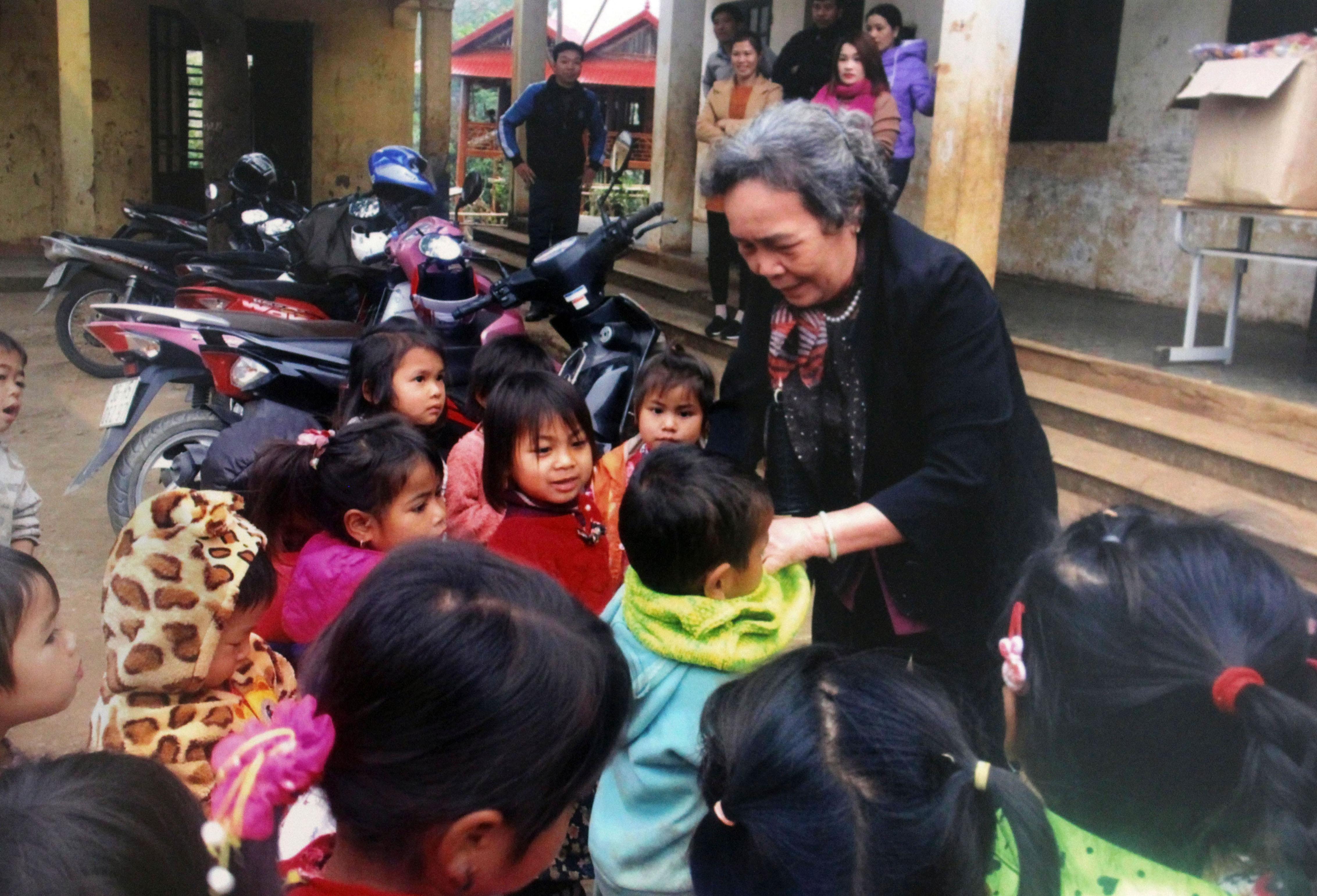 Nữ cựu chiến binh giàu tình thương