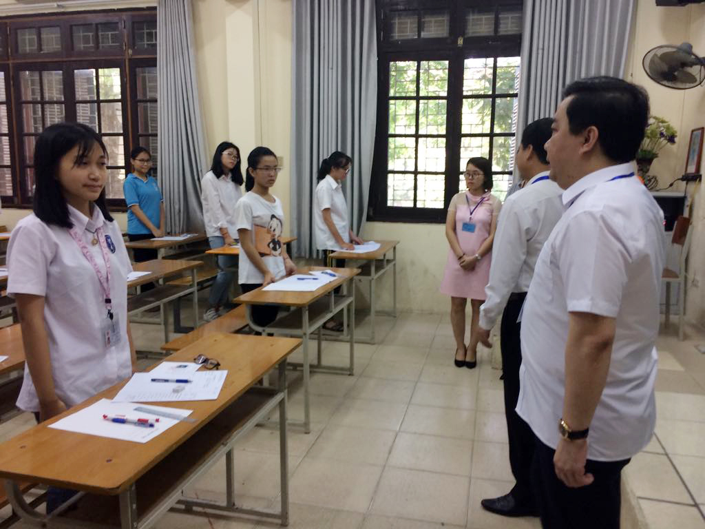 Thí sinh Hà Nội bước vào kỳ thi lớp 10