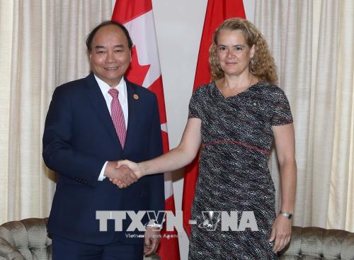 Thủ tướng Nguyễn Xuân Phúc hội kiến Toàn quyền Canada