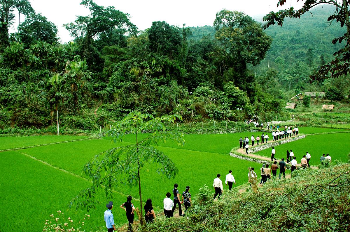 Thái Nguyên còn in hình Bác