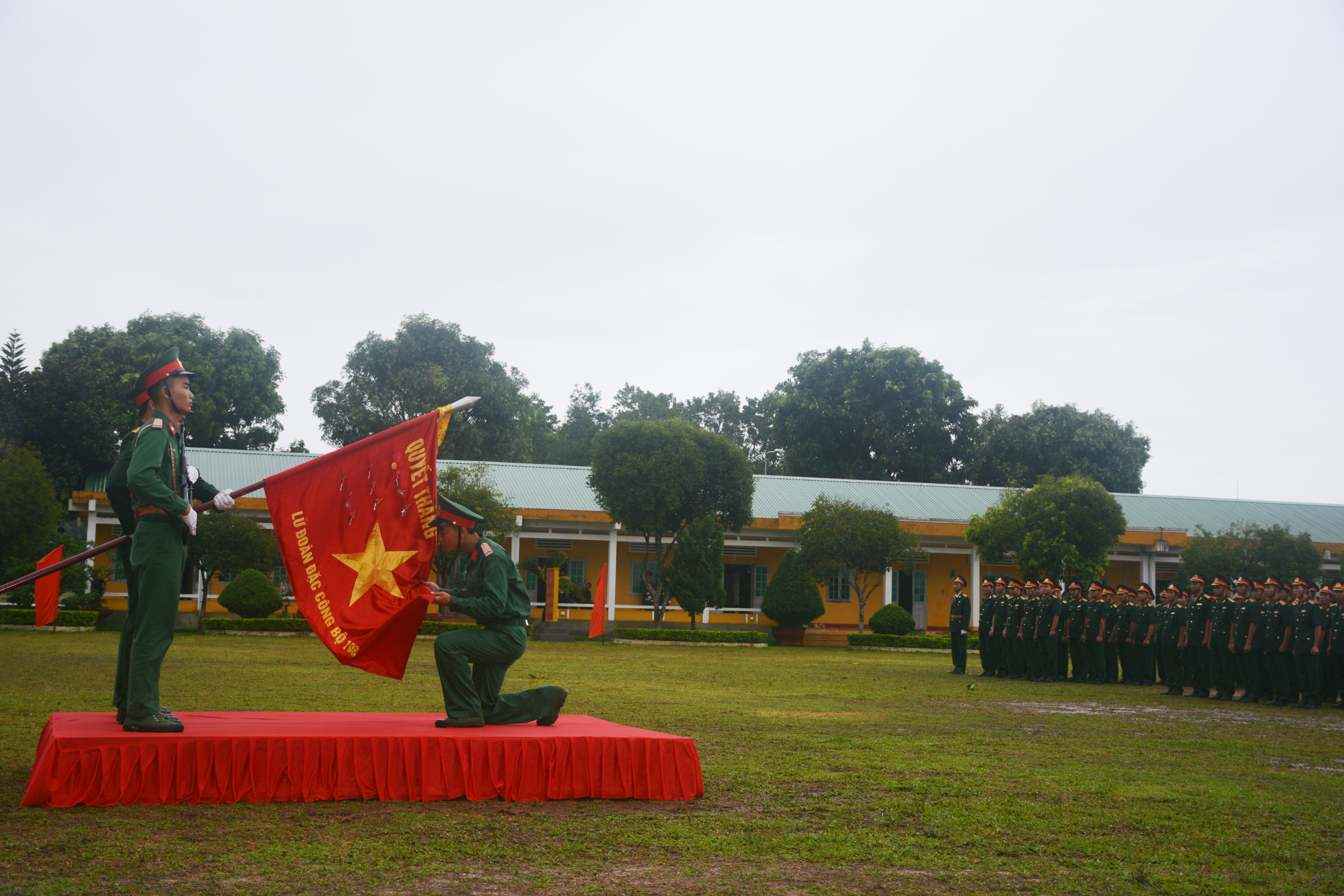 Lữ đoàn 198 tổ chức Lễ tuyên thệ chiến sĩ mới