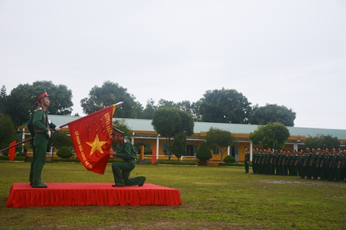 Lữ đoàn 198 tổ chức Lễ tuyên thệ chiến sĩ mới