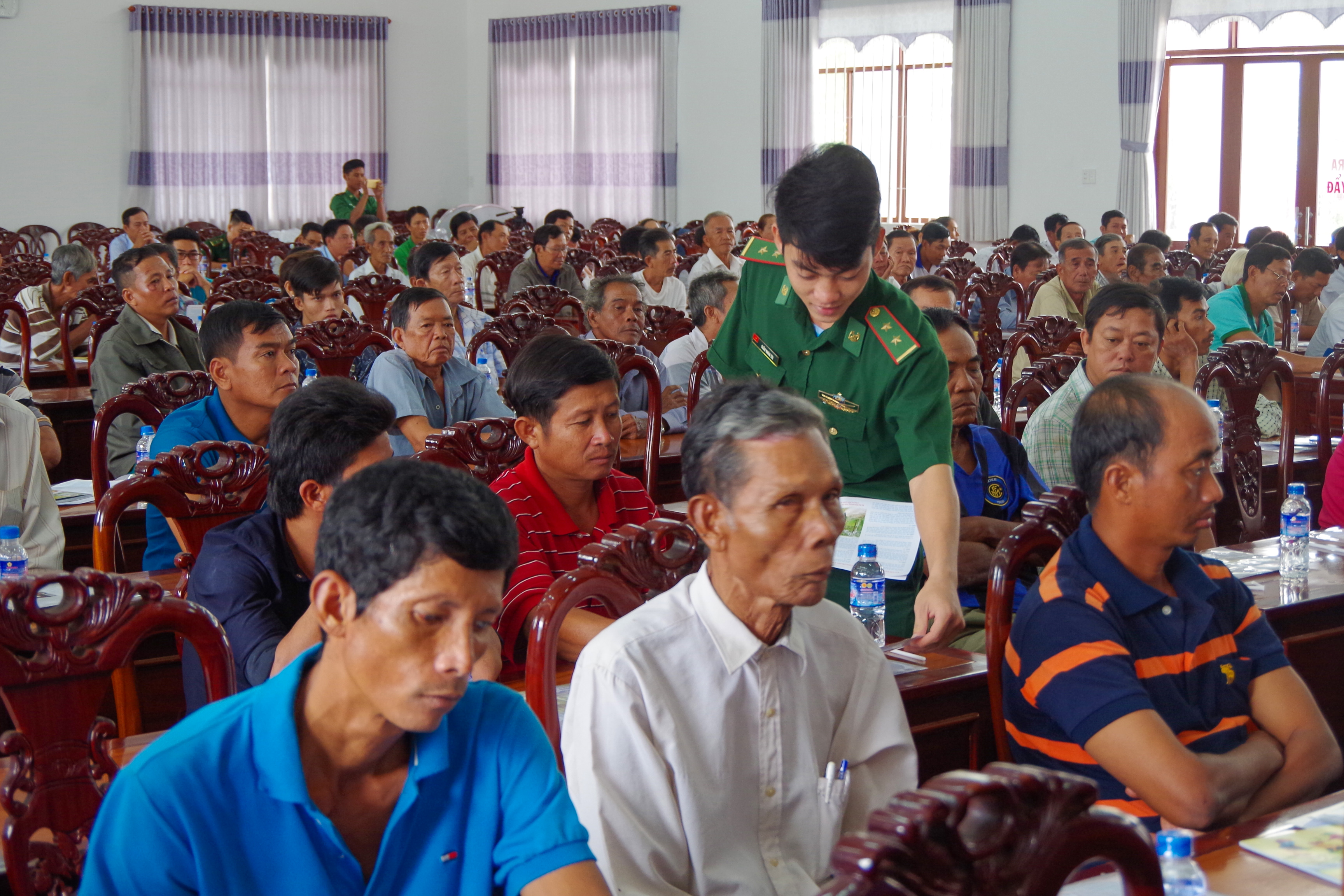 Tuyên truyền, phổ biến pháp luật người dân tộc Khmer trên địa bàn biên giới biển